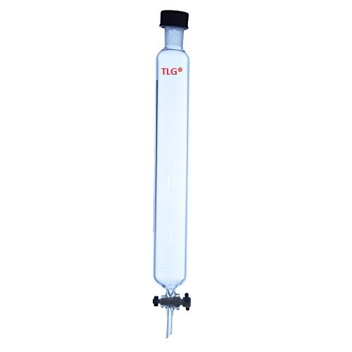 Chromatography, Column, Rodaviss Joint 45/50, PTFE Stopcock bore 4mm, Column O.D 80mm, Column I.D. 73mm, Effective length 24inch/610mm