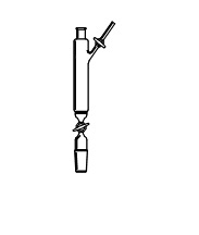 Entonnoir, filtre, disque fritté, joint 14/20, diamètre extérieur approximatif de la fritte. 30 mm, porosité grossière, capacité 60 ml