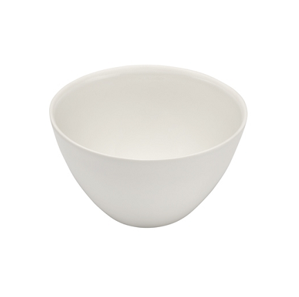 Creusets en porcelaine de forme basse (large), supportent des températures jusqu'à 1150°C, capacité 150 ml, Dia x H - 84 x 52 mm