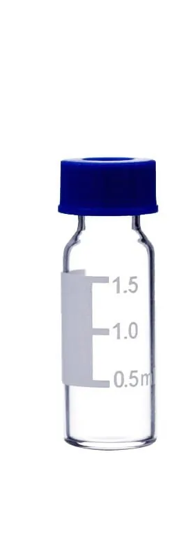 Clear Pre-Capped Screw Thread Glass Chromatography Vials