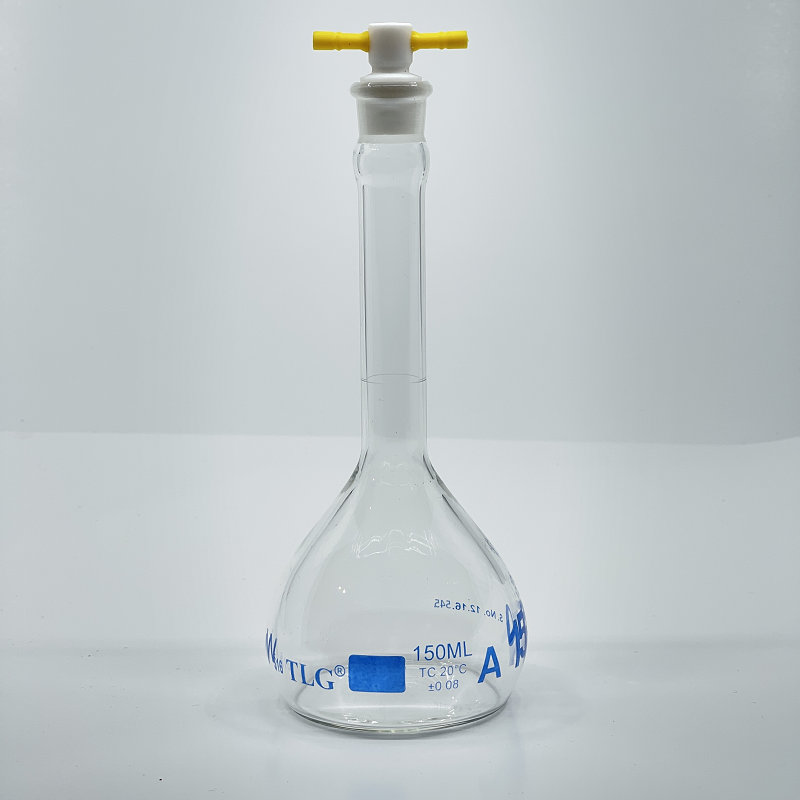 Buy Online – Volumetric Flask, 150mL, Heavy Duty, Wide Mouth, PTFE ...