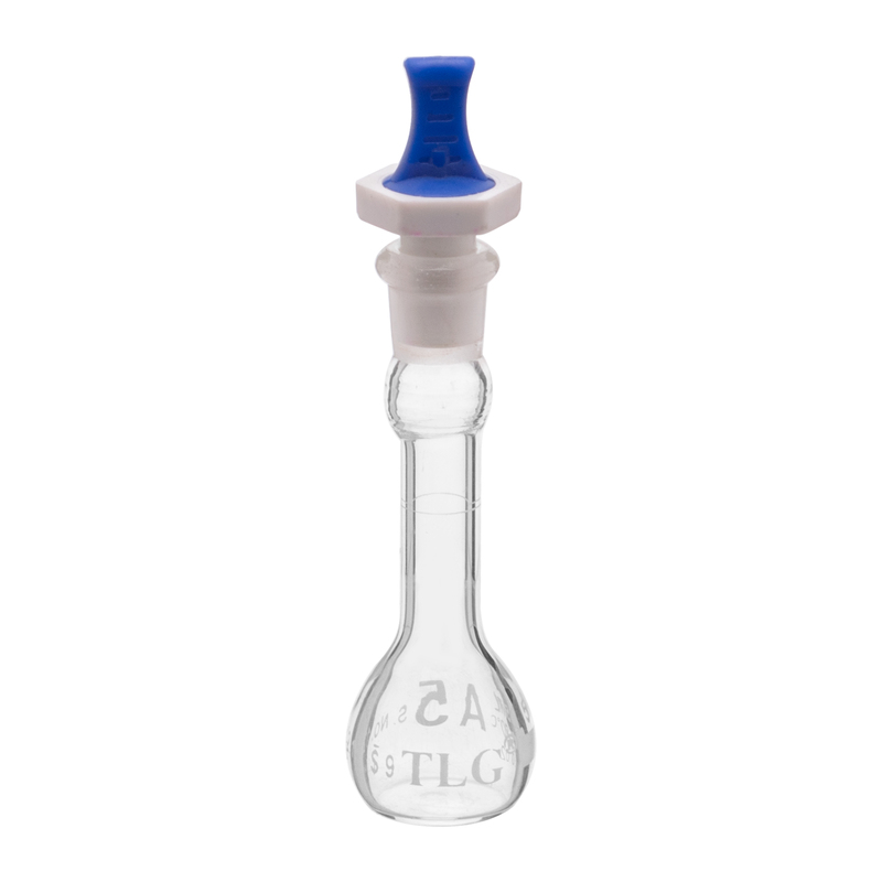 Volumetric Flask, 5mL, Narrow Mouth, PE Stopper#9, Class A ,USP Standards