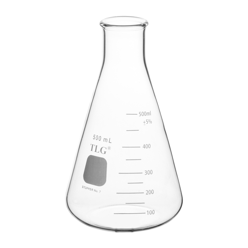 Buy Online – Erlenmeyer Flask, Narrow Neck With Graduation, Capacity 