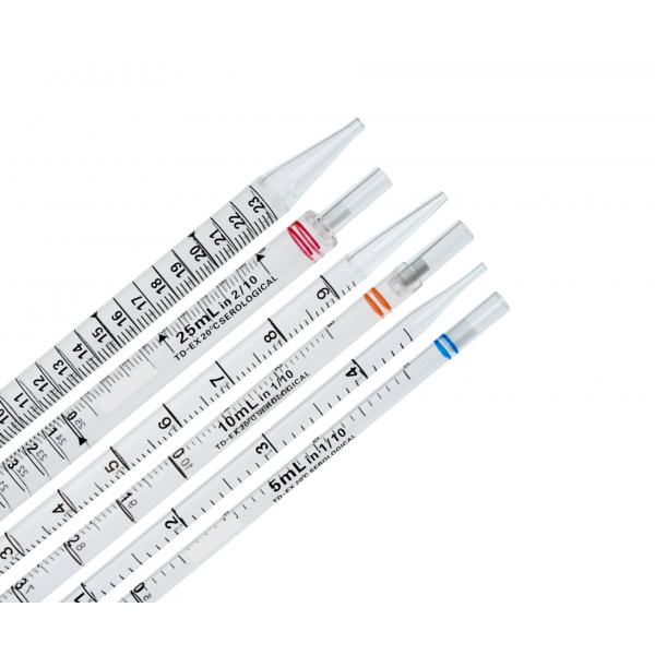 25 ml Serological Pipettes, Sterile, Individually wrapped