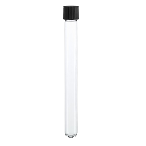 Reusable Screw Thread Glass Tubes, 50mL,O.DxH: 25x150mm, GPI 24-410